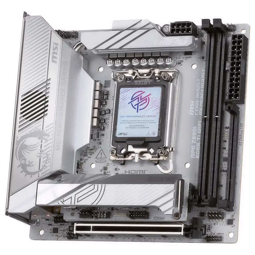 Montaje Placa Base MSI MPG Z890I EDGE TI WIFI Gaming PC Alcalá de Henares Montaje Placa Base MSI MPG Z890I EDGE TI WIFI Gaming PC Alcalá de Henares